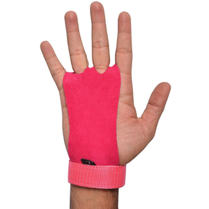 Guantes de Gimnasia de Cuero de Ante con 3 Orificios y Soporte de Muñeca Ajustable Desmontable para Hombres y Mujeres - Product Image 5