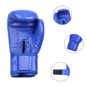 Gants de boxe pour enfants, antidérapants, réglables, avec fermeture auto-agrippante, imperméables, en soie, pour arts martiaux - Product Image 2