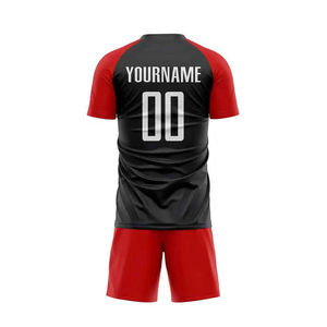 Uniforme de Fútbol Sublimado Personalizado y Transpirable, Nuevo Uniforme de Entrenamiento de Fútbol Personalizado, Camiseta de Fútbol de Manga Corta Estampada - Product Image 3
