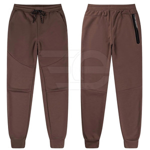 Conjunto Deportivo Informal con Capucha para Hombre, Traje Deportivo Activo de Invierno, Cierre con Cordón en la Parte Superior e Inferior, para Gimnasio, Ejercicio, Fitness, Aire Libre, Flexible - Product Image 2