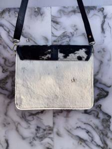 Nueva llegada de cuero de vaca real monedero elegante Casual Sling Bag para mujeres de cuero occidental de las mujeres Usos bolsos - Product Image 3