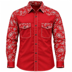 Chemise de travail FR en coton 100 % pour hommes, respirante et résistante aux flammes, pour la soudure industrielle (vente en gros) - Product Image 2