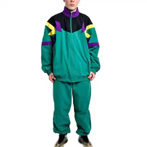 Conjunto de cortavientos de invierno para hombre, conjunto informal de nailon, ropa deportiva de longitud completa para exteriores, impermeable, transpirable, ligero, nuevo - Product Image 4