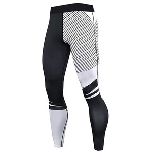 2026 Leggings de compression pour hommes pour BJJ, Jiu Jitsu, MMA No Gi, en Spandex/Polyester, longueur genou - Product Image 1