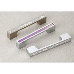 Tirador Moderno de Zinc para Muebles, Duradero, Ajustable, Fácil Instalación, para Cómodas, Armarios, Cajones, Sala de Estar - Product Image 1