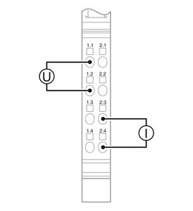 Bloque de Terminales Cerámico 2/UI-PAC-Conexión por Perno, 4 Polos, 100A Máx. Amperaje Continuo, Módulo Analógico 2700775 - Product Image 4