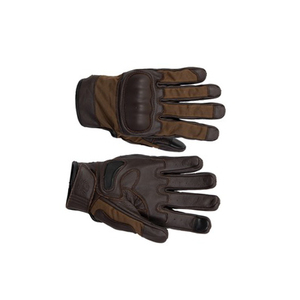 Gants de moto en cuir marron, isolés thermiquement, coupe-vent, antidérapants, compatibles avec les écrans tactiles, pour la conduite et le cyclisme - Product Image 4