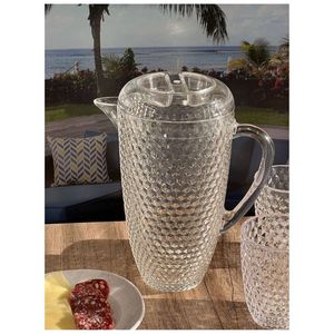 Brocca per acqua in plastica infrangibile con BPA beccuccio per bevande o succhi di frutta - Product Image 3
