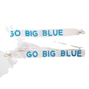 CRYSTAL CRAFT India Estilo Cuentas de vidrio Color personalizado Tamaño Monedero Correa para bolsos - Product Image 1