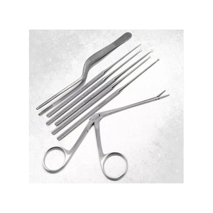 Kit d'instruments de diagnostic nasal, kit d'instruments d'otologie, ensemble d'examen ORL 7 pièces, kit de diagnostic oreille-nez-gorge, chirurgie ORL - Product Image 1