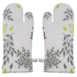 Maniques de cuisine 100 % coton biologique personnalisées, résistantes à la chaleur, écologiques, recyclables, lavables au lave-vaisselle, motif imprimé - Product Image 4