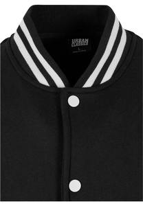 Chaquetas de Béisbol Personalizadas de Alta Calidad, Chaqueta Varsity Negra y Blanca para Hombre, Estilo Bomber Deportivo de Otoño - Product Image 2