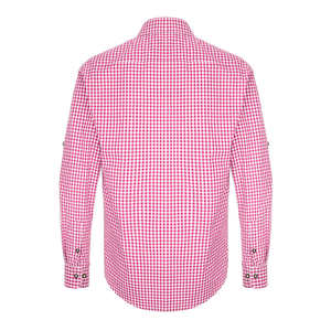 Chemises décontractées élégantes pour hommes 2026 en gros, à manches longues, à carreaux, coupe ajustée, style bavarois, personnalisables avec logo et design, confortables - Product Image 2