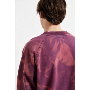 Men's 100% Cotton Solid Casual Pullover Winter Soft Fleece Tie Dye <b>Sweatshirt</b> Custom Printed Breathable Anti-Shrink Anti-Wrinkle - Product Image 6