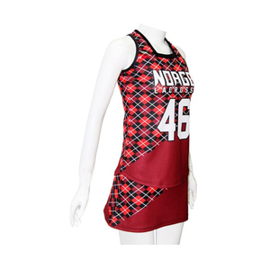 Ensemble de jupe et maillot de lacrosse pour femmes, uniforme d'équipe entièrement sublimé, vêtements de sport sur mesure, uniforme de lacrosse pour femmes, vêtements de sport - Product Image 3