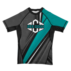 Rashguard de la mejor calidad y material para hombre, ropa de combate, Rashguard de manga corta con estampado personalizado para MMA en venta - Product Image 1