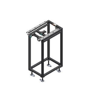 New Double Speed Chain Conveyor Workstation Module-A6061 Material Handling Equipment with Anodized Finish and 1 Year Warranty - Product Image 1
