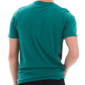 เสื้อยืดคุณภาพสูงสำหรับผู้ชาย ขายดี ผลิตอย่างดี สีพื้น รุ่นใหม่ วัสดุทนทาน - Product Image 3