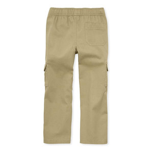 Pantalon cargo à enfiler pour garçons, confortable et durable, avec taille élastique et plusieurs poches, pour l'école, les jeux en plein air et les sports - Product Image 2