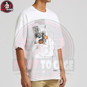 T-shirts pour hommes en coton 100% à col rond, couleur unie, grande taille, design unique, matière douce écologique, logo personnalisé imprimé - Product Image 2