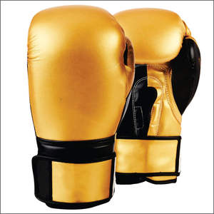 Gants de boxe professionnels en cuir avec poignées pour l'entraînement au Sanda, gants de combat de haute qualité de couleur blanche, équipement d'entraînement - Product Image 4