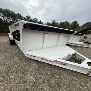 New 2 Axles Hydraulic Motor Farm Dump <b>Trailer</b> with Gearbox and High Productivity for <b>Tractor</b> Transport - Product Image 4