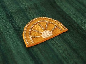 stylish beaded Keychain hand embroidery beautiful beaded design use for Car and <b>Bag</b> <b>Charm</b> from Indian Hand - Product Image 3