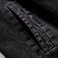 Veste en jean pour homme, design personnalisé, veste en jean décontractée, vêtements de rue tendance, vêtements d'extérieur, veste personnalisée OEM