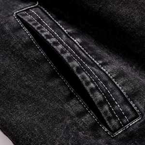 Veste en jean pour homme, design personnalisé, veste en jean décontractée, vêtements de rue tendance, vêtements d'extérieur, veste personnalisée OEM - Product Image 6