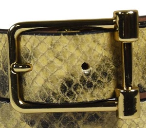 Nouvelle Arrivée Tendance Ceinture Unisexe en Cuir Véritable Style Décontracté Boucle en Alliage Durable Faite sur Mesure pour Détaillants Motif Uni - Product Image 2