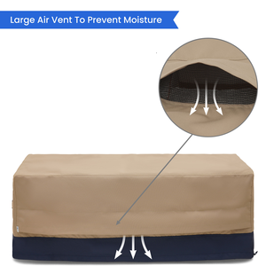 Fundas Rectangulares para Otomanas de Poliéster 420D/600D, Fáciles de Limpiar, Estilo Moderno, Soporte OEM/ODM, Resistentes a los Rayos UV, Recubiertas de PU, Tamaño y Color Personalizados - Product Image 2