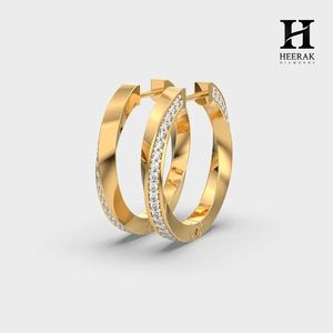 Custom 925 Sterling <b>Silver</b> Twisted Hoop Earrings Elegant Wave Ribbon Gold Plated Diamond Criss <b>Cross</b> Hoops Wholesale - Product Image 2