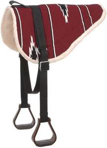 Sottosella Wholesale Customized Top Quality <b>Bareback</b> <b>Pad</b>- Saddle <b>Pads</b> for Horses - Equestrian Riding Equipment and Accessories - Product Image 2