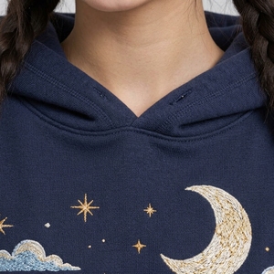 Sudaderas bordadas para mujer con tela suave, costuras detalladas y diseños modernos para un estilo cómodo y personalizado para el día a día. - Product Image 6