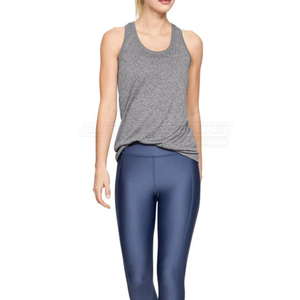 Débardeurs décontractés sans manches en polyester respirant, coupe ample, couleur unie, séchage rapide, pour femmes, collection été 2026, vente en gros, personnalisables, pour la gym - Product Image 3