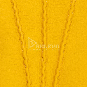 Gants en cuir double face en peau de mouton avec logo personnalisé, faible MOQ, marque privée, ultra chauds, doublure en vraie fourrure, gants d'hiver pour motards, vente en gros - Product Image 4