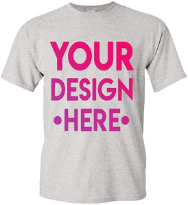 Camiseta Formal Personalizada para Hombre, Cuello Redondo, Manga Corta, Tejida, 100% Algodón, Impresión de Serigrafía con Logotipo Personalizado, Antiencogimiento, Transpirable - Product Image 1