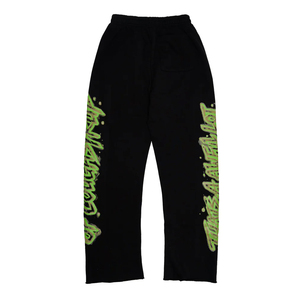 100% Soft Cotton <b>Elastic</b> <b>Waist</b> Casual Canvas Awful Lot Of Cough Syrup <b>Trouser</b> For Men Fleece Custom Wholesale 2026 High Quality - Product Image 6