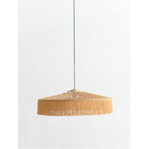 Lámpara Colgante de Bambú Tejida a Mano, Ecológica, Cilíndrica, de Ratán, para Decoración de Restaurantes, Cafés y Salas de Estar - Product Image 3