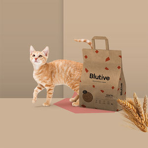 Proveedor Mayorista de Arena Aglomerante para Gatos de Bentonita 100% Natural de Primera Calidad, Material de Fibras Vegetales Compostable, 6L - Product Image 5