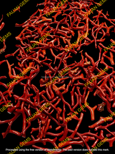 Coral rouge naturel de qualité supérieure, toutes formes, calibré, poli, cabochon, certifié par un tiers, taille personnalisable FAIJAN - Product Image 2