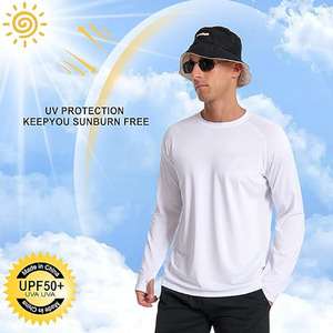 T-shirt de sport à manches longues pour homme 2026 – Extensible 4 directions, séchage rapide, idéal pour l'entraînement en salle de sport, coupe athlétique ajustée - Product Image 5