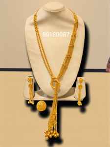 AWAIS HOUSE Bijou Hiphop en laiton plaqué or 6 grammes, serti de diamants à griffes infini, pour femmes africaines, festivals, mariages et fêtes - Product Image 3