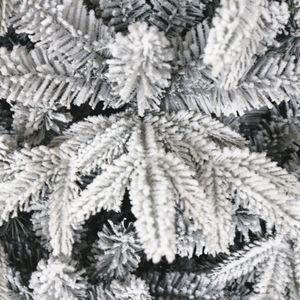 Albero di Natale Artificiale in Pino con Articolazioni, 2,1 m, Effetto Neve e Punte Bianche Realistiche, Non Illuminato - Product Image 3