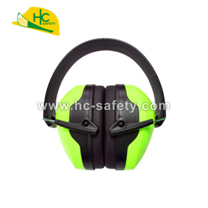 HC708 Children Foldable Protective Safety Earmuffs Compact Design Soft PVC Cushion Lightweight ABS CE ANSI Certified - Product Image 5