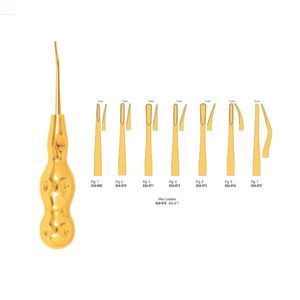 Élévateurs dentaires chirurgicaux Max Luxators |   Instruments d'extraction dentaire en acier inoxydable |   Ensemble d'outils dentaires Elevators, 7 pièces - Product Image 1