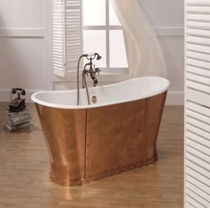 Bañera con diseño de patas de tigre, doble, de cobre, disponible a precio de mayorista directamente de fábrica - Product Image 2