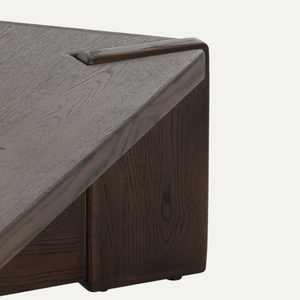 Table basse en teck massif de luxe, meubles modernes pour salon - Product Image 3