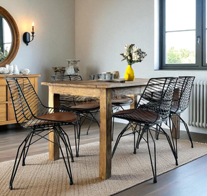 Wholesale Patio Villa Hotel Resort All Weather High Quality Luxury Restaurant Garden Furniture Set Outdoor Dining <b>Table</b> Se - Product Image 4