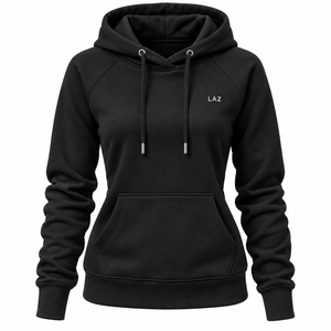 Sweat à capuche oversize épais et écologique, coupe ample, épaules tombantes, streetwear, logo imprimé personnalisé, hiver - Product Image 6